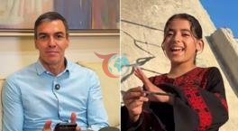 İspaniya Baş Naziri Sançesin Fələstinli uşağa video mesajı! Liyanın çəkdiyi portret 
