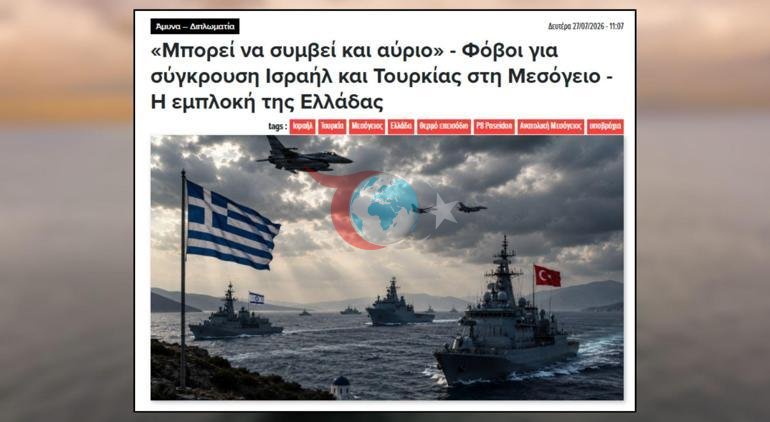 Türkiyenin deniz gücü İsraili yeni arayışlara itti Yunan basınından dikkat çeken iddia