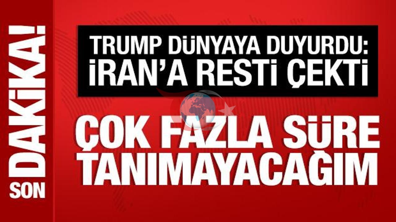 Trump'tan İran'a Net Gözdağı: "Askeri Müdahaleye Hazırım"
