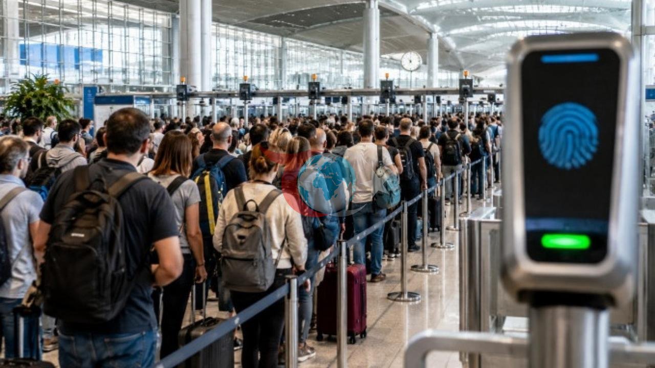 Avrupa Havalimanlarında EES Alarmı: Pasaport Kuyrukları 2 Saate Ulaştı