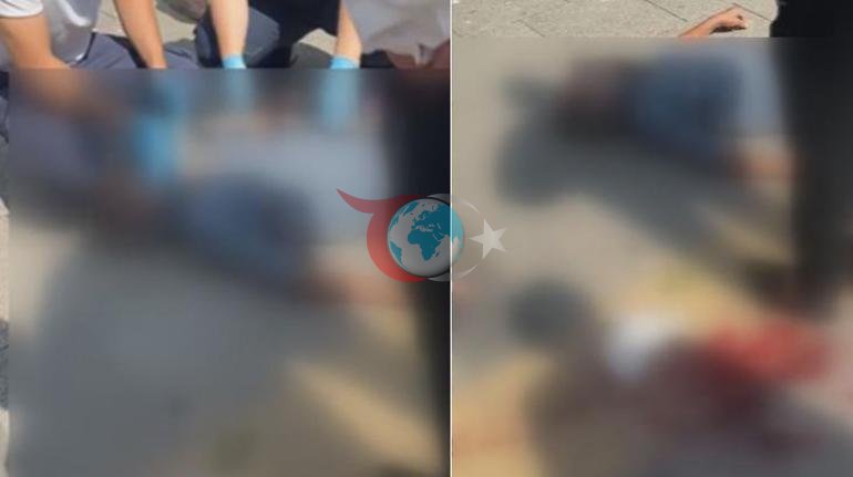 Beykozda dehşet anları Parkta başlayan tartışma cami önünde cinayetle bitti
