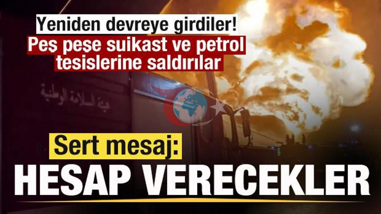 Libya'da Kaos Derinleşiyor: Petrol Tesislerine İHA Saldırısı ve Üst Düzey Suikast!