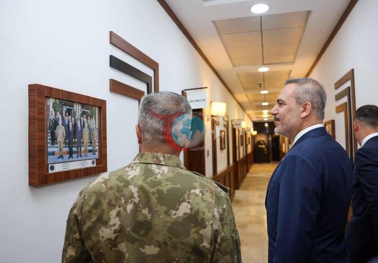 Bakan Fidan, Libyada TSK Görev Grup Komutanlığını ziyaret etti