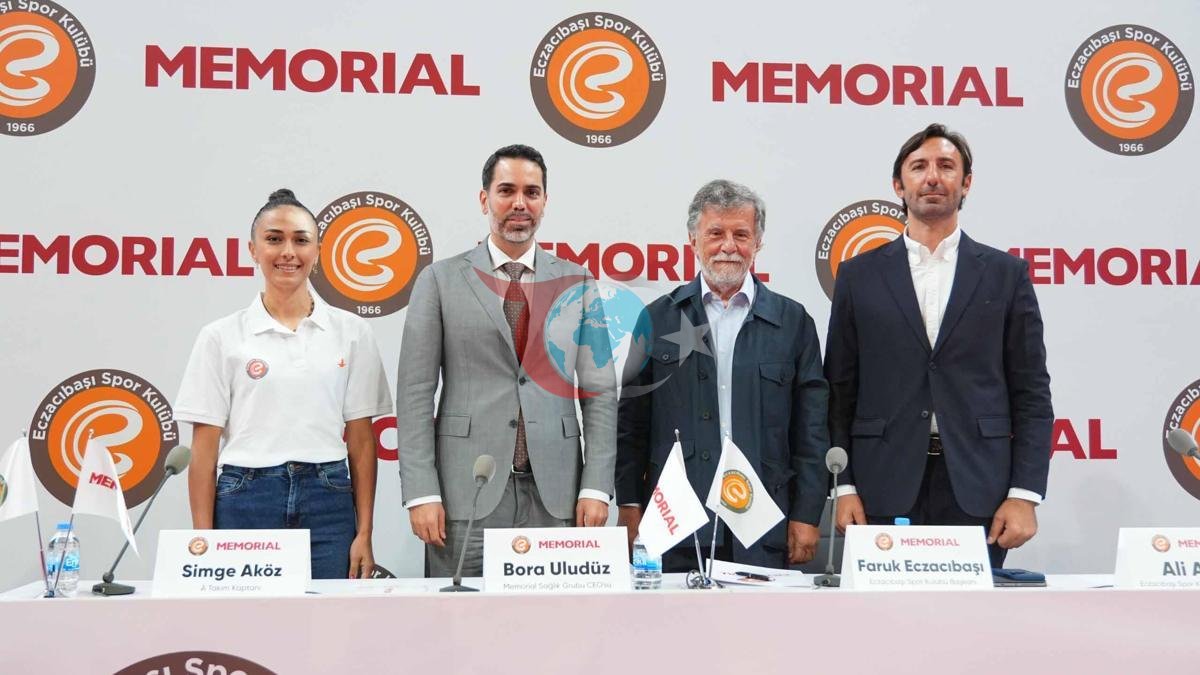 Memorial Sağlık Grubu, Eczacıbaşı Spor Kulübü’nün Sağlık Sponsoru Oldu