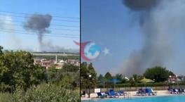 Son dakika... Yalova'da F-16 düştü! MSB: Pilot atlayarak kurtuldu