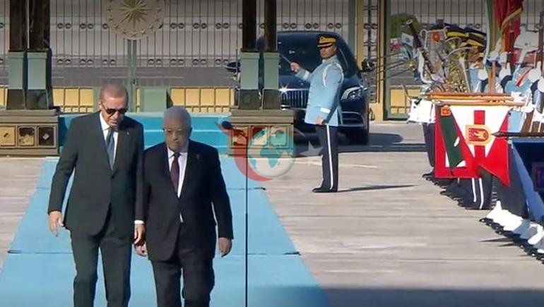 Mahmud Abbos Prezident Erdog'anning Anqarada rasmiy kutib olishi