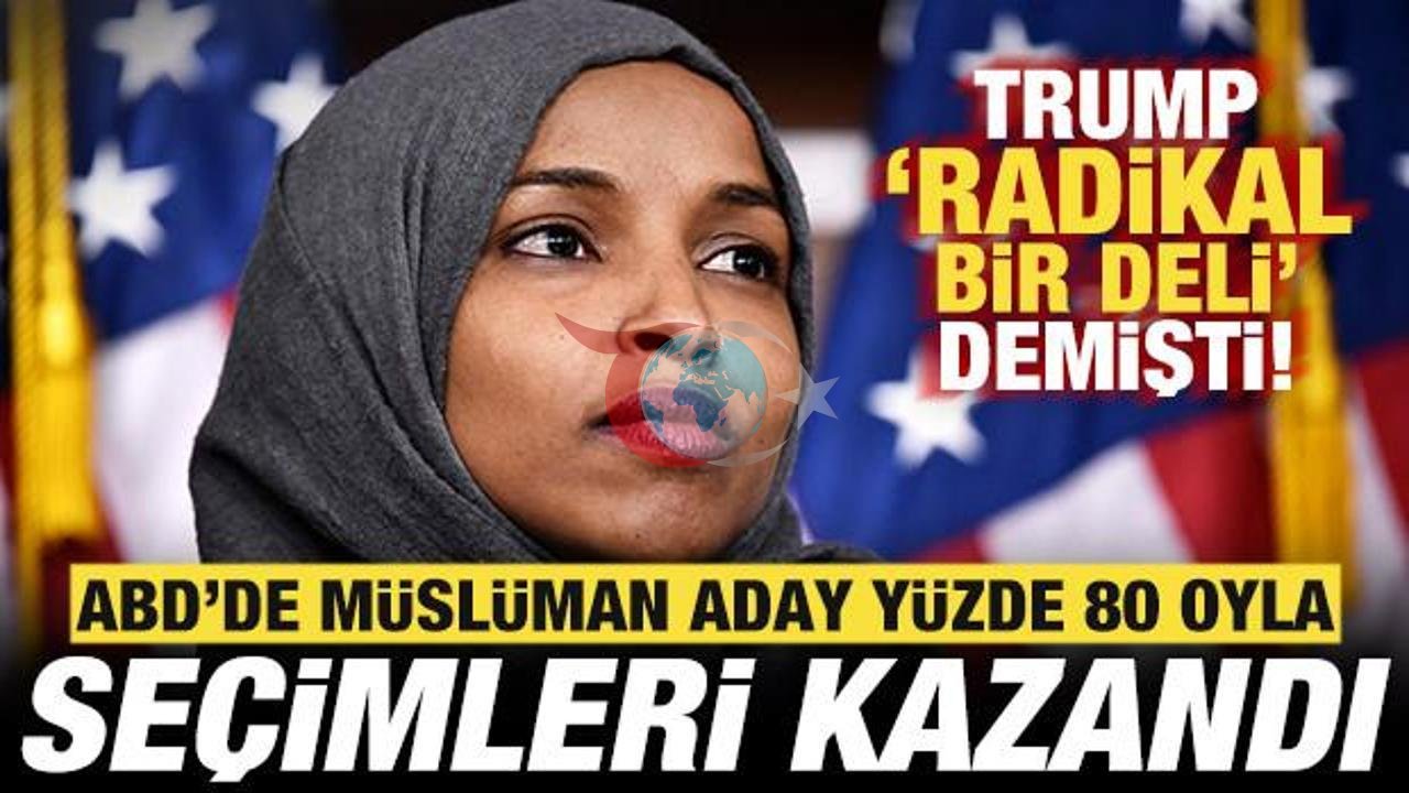 Trump'ın Hedefindeki Ilhan Omar'dan Tarihi Zafer: Ön Seçimlerde Yüzde 80 Oy Aldı
