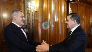 Dışişleri Bakanı Hakan Fidan Libya Ulusal Birlik Hükümeti Başbakanı Dibeybe ile görüştü