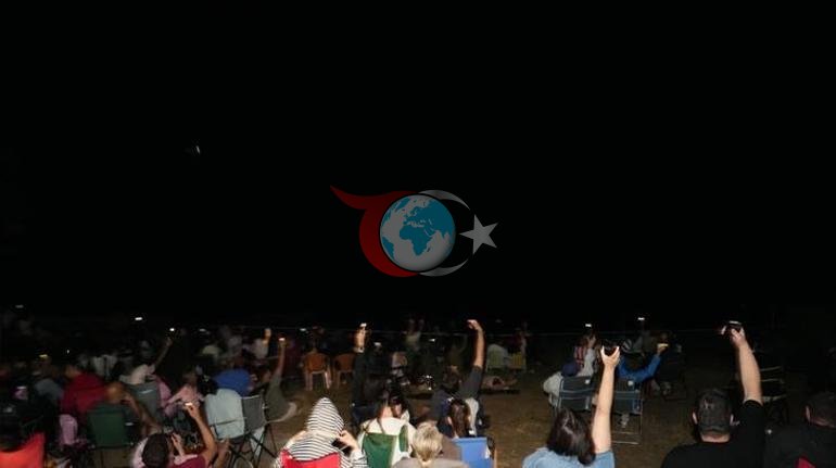 Bursadagi Perseid meteor yomg'iriga qizg'in qiziqish