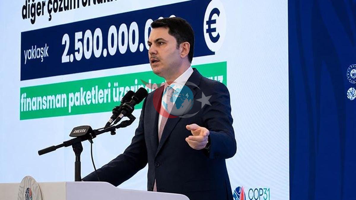 Bakan Kurum'dan Küresel İklim Seferberliği: "İklim Dirençli Şehir Standartlarını Yaygınlaştırmalıyız"