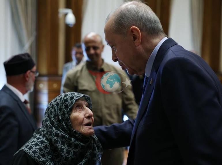 Президент Эрдоган шейиттердин үй-бүлөлөрүн кабыл алды