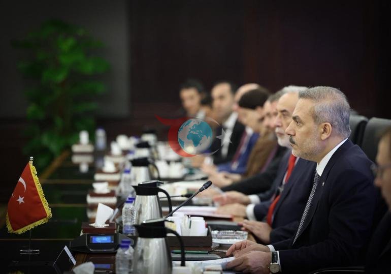 Vazir Fidan misrlik hamkasbi Abdülati bilan uchrashdi