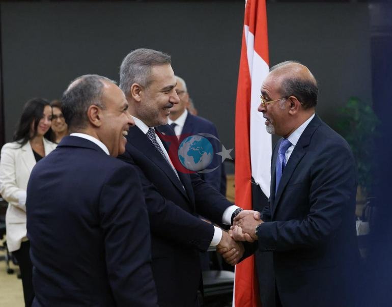 Vazir Fidan Misrlik hamkasbi Abdülati bilan uchrashdi