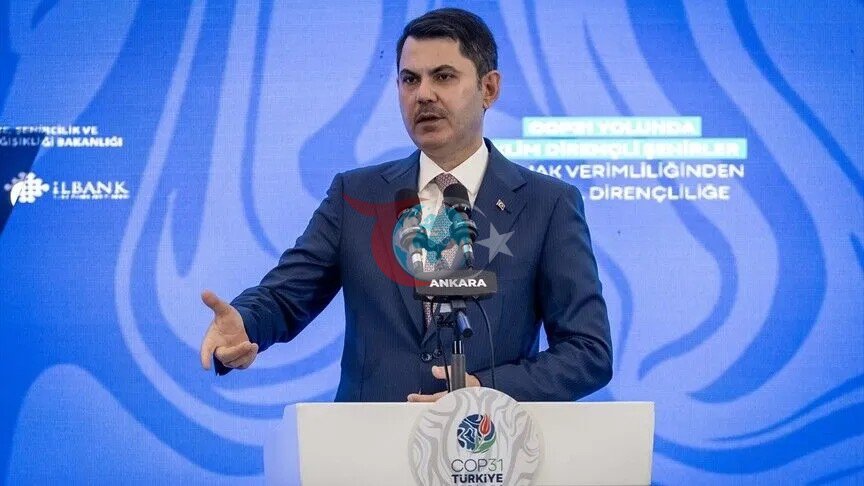 Климатка туруктуу шаарлар үчүн чоң кадам: Министр Мурат Курумдан муниципалитеттерге 2,5 миллиард евро үчүн жакшы кабар