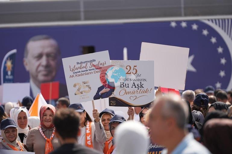 AK Parti’nin kuruluş yıl dönümü programı için Ankara’ya giden binlerce partili Kocaeli’de buluştu