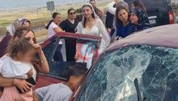 Ərzurumda toy karvanı qazıntı yük maşını ilə toqquşub: 2-ci sinifdə 4 ölü=