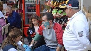 O, ailəsini xilas etmək üçün alova daldı
