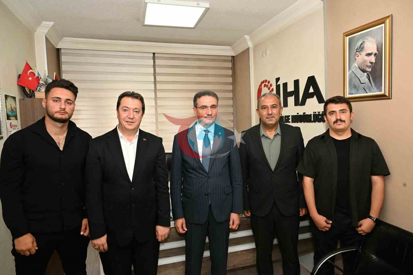 Vali Aydın Baruş’tan İHA Erzurum Bölge Müdürlüğü’ne Anlamlı Ziyaret