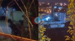 Arnavutköy'de skandal görüntü! Ata şiddet uygulayan cani yakalandı