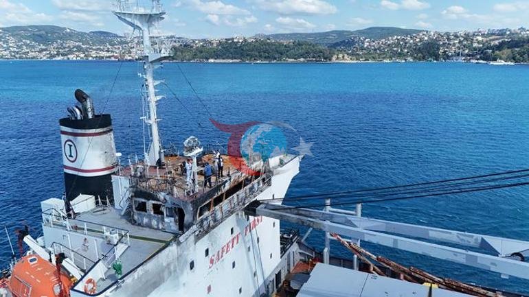 5 İHA-nın hücumuna məruz qaldı Zərərçəkən gəmi Boğaziçi