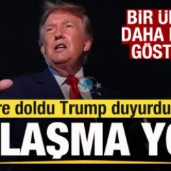 Убакыт бүттү Трамп жарыялады! Келишим жок! Ал башка өлкөнү бутага алды