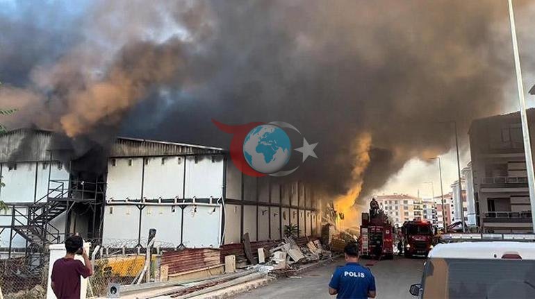 Malatyada işçilerin kaldığı konteynerde yangın