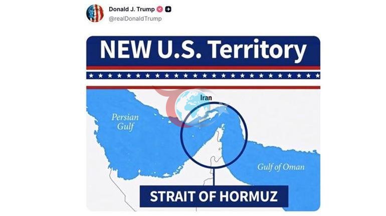 АҚШ президенті Трамптың жаңа жерді бөліскен Ормуз жанжалы
