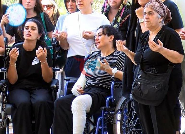 Adanada ata və oğul şəhid oldu Yaralı ana əlil arabası ilə vidalaşdı