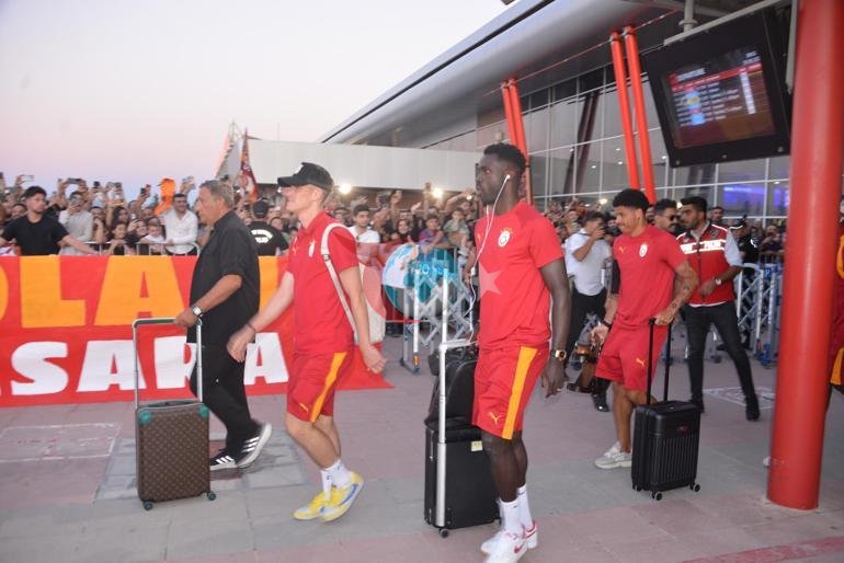 Galatasaray kafilesi Erzurumda