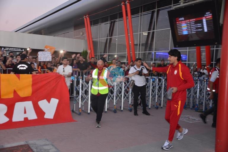 Galatasaray kafilesi Erzurumda