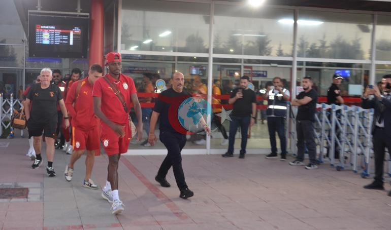 Galatasaray kafilesi Erzurumda