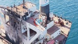 Орусияда учкучсуз учактын катуу чабуулу астында болгон! Ал кеме Боспорду ушинтип өткөн 