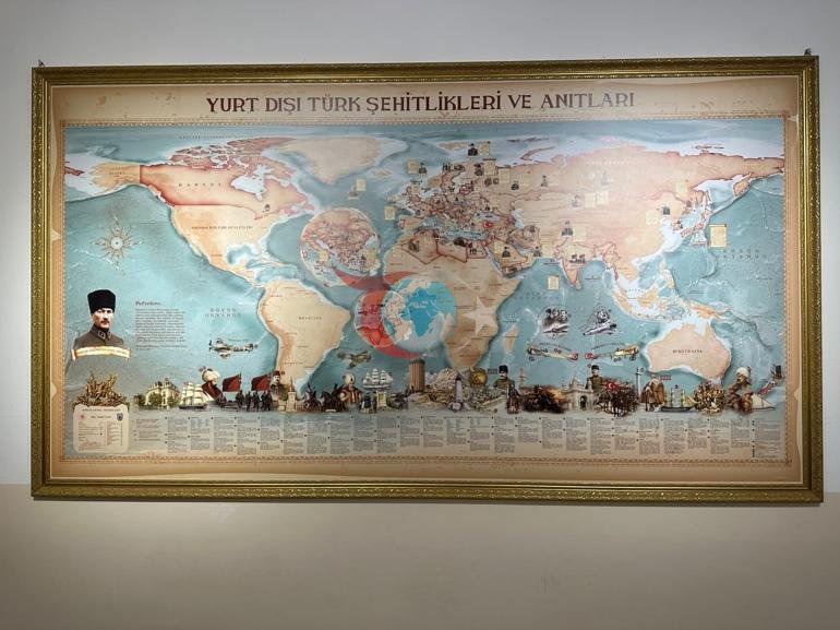 48 ülkedeki 172 Türk şehitliği ve anıtı özel bir çalışmayla haritalandı
