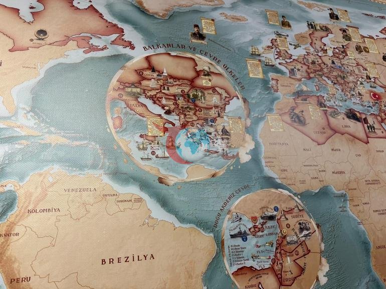 48 ülkedeki 172 Türk şehitliği ve anıtı özel bir çalışmayla haritalandı