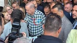 Erdoğan'dan Marmaris'te kendisini karşılayan belediye başkanına: Gelmek istiyorsan kapımız açık