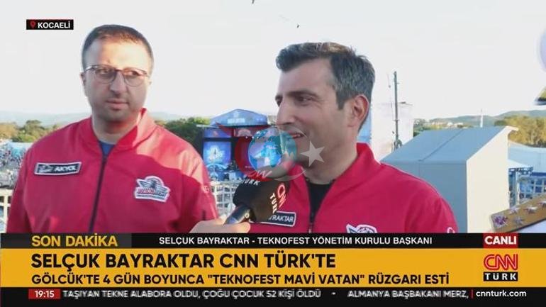 Selçuk Bayraktar CNN Türkte TEKNOFEST kendi rekorunu kırdı... 340 binin üzerinde ziyaretçi