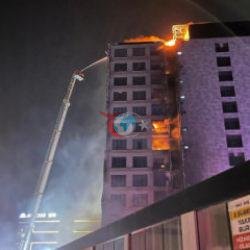 Son dakika: Diyarbakır'da plaza yangını! 
