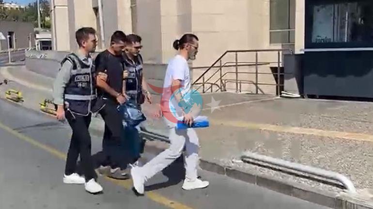 Kuyumcu kuryesi 2 milyonluk altınla kaçtı, drondan kaçamadı Yakalanma anı kamerada