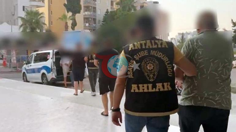 Antalyada fuhuş operasyonu 14 kadın kurtarıldı