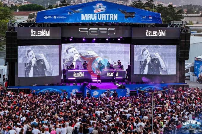 TEKNOFEST Mavi Vatan'da Sefo konseri İhlas Haber Ajansı