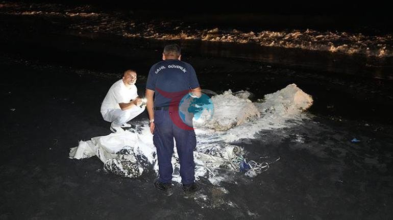 Samsunda sahilde şüpheli madde alarmı… Ekipler harekete geçti