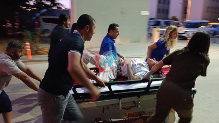 Motosiklet kazasını duyan doktor duvardan atlayıp yaralının imdadına koştu