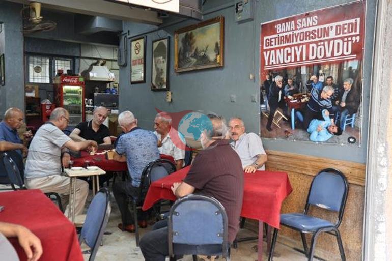 ‘Taşım gelmiyor’ dedi, yancıyı dövdü Kahvehanede afişlik olay