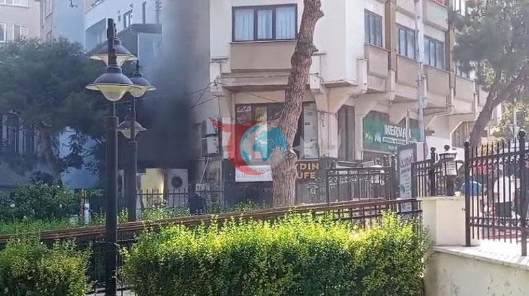 Bursada korku dolu anlar Trafo bomba gibi patladı