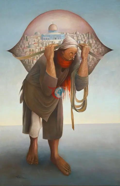 The Camel of Hardships (Güçlüklerin Devesi) adlı tablo