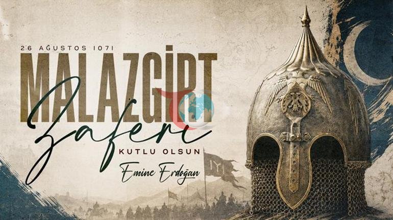 Emine Erdoğandan Malazgirt Zaferi paylaşımı
