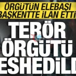 Paytaxtda təşkilatın lideri açıqlandı! Terror təşkilatı SDQ ləğv edildi!