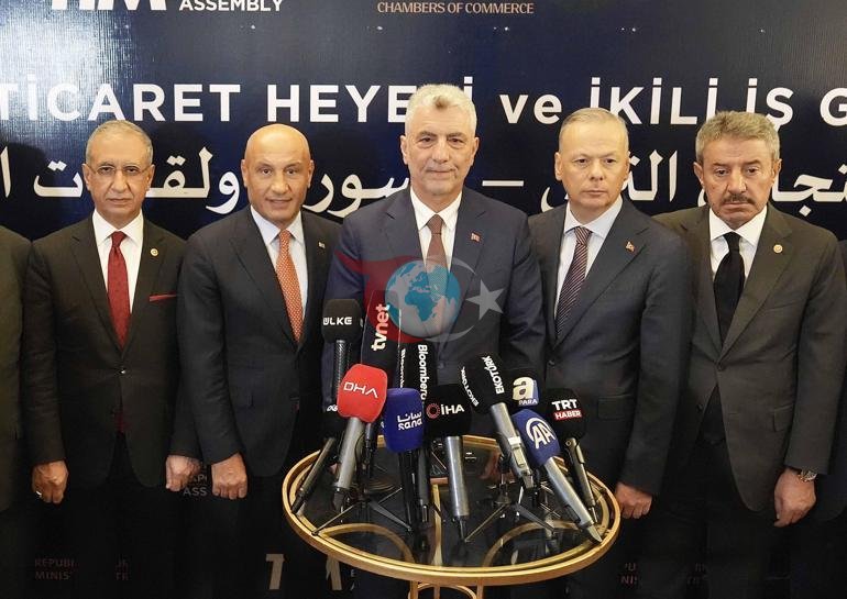 Bakan Bolat: Türkiye-Suriye ticaretinde hedef 10 milyar dolar
