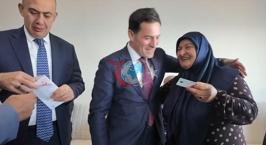 Ahlatda yeni evlərini tapan 371 Ahıska türk ailəsinə şəxsiyyət vəsiqəsi verildi!
