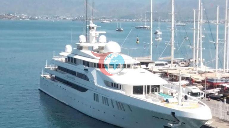 Saud Arabystanynyň milliarderi mega ýahtasy bilen Fethiýe geldi we 100 tonna ýangyç satyn aldy